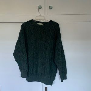 Irish vintage wool sweater